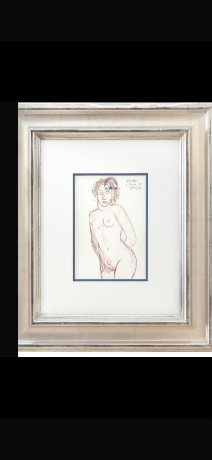 Corneille  (1996) Witney , tekening , schitterende lijst, Ophalen of Verzenden