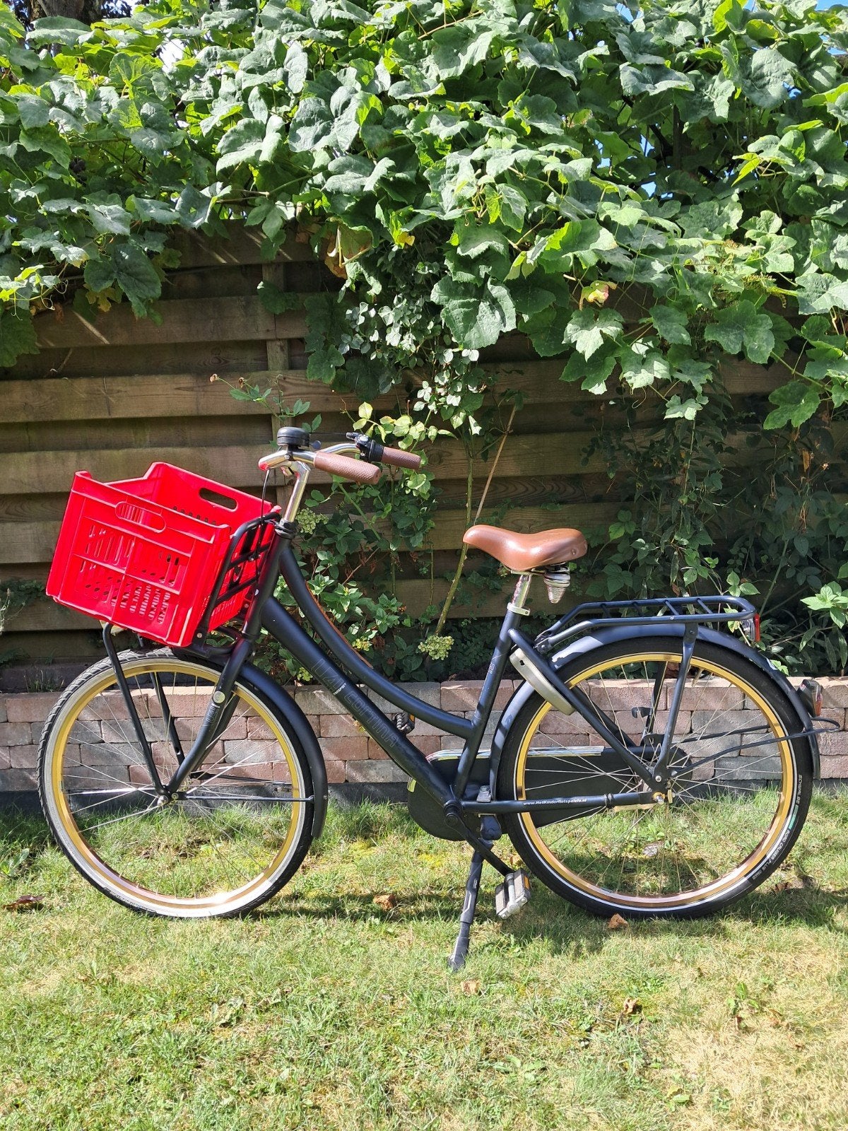 Cortina u4! transport meisjesfiets 24 inch, Ophalen, Terugtraprem, Gebruikt, Cortina U4 transportfiets