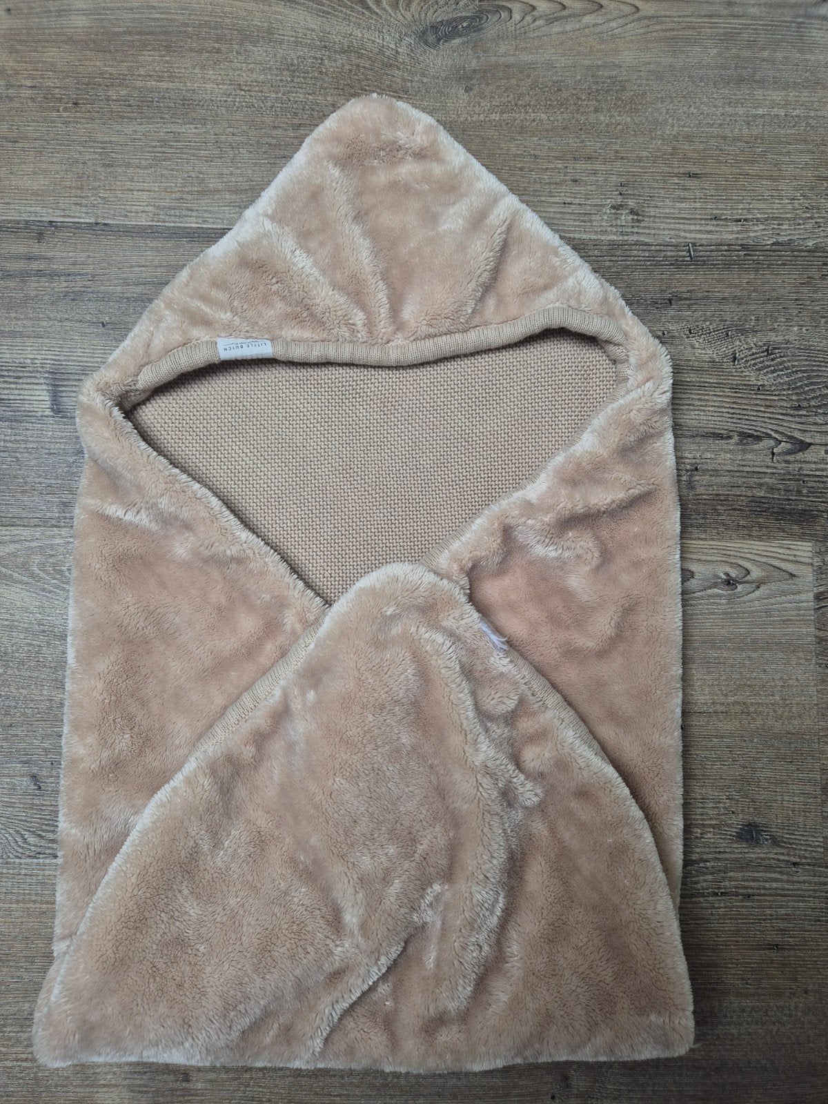 Little Dutch Wikkeldeken, goede staat beigekleur, Ophalen, Zo goed als nieuw, 100 cm of meer, Deken
