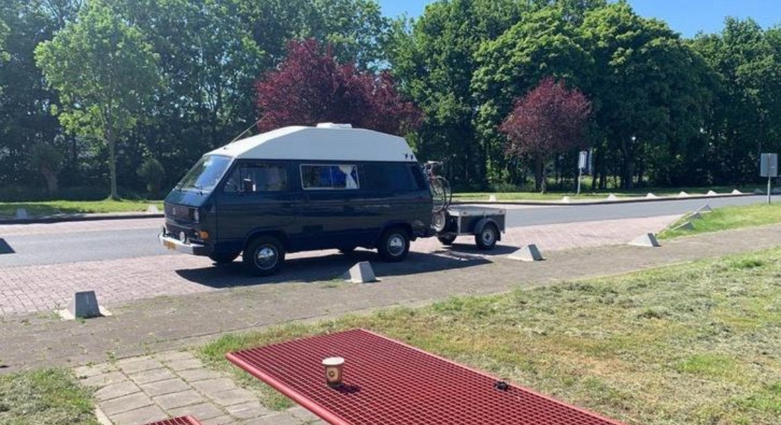 VW T3 Buscamper - Oldtimer, Hefdak, Reservewiel, Volkswagen, Tot en met 2