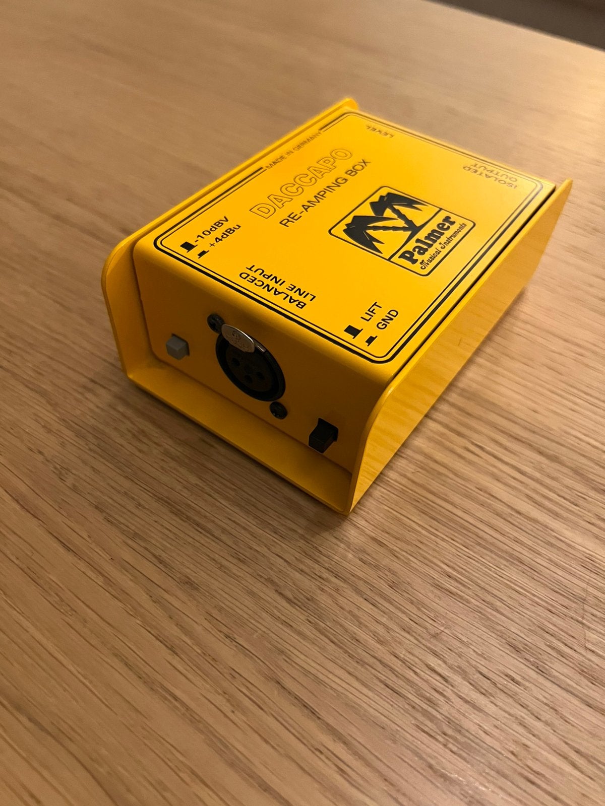 Palmer DACCAPO Re-Amping Box, Ophalen of Verzenden, Zo goed als nieuw
