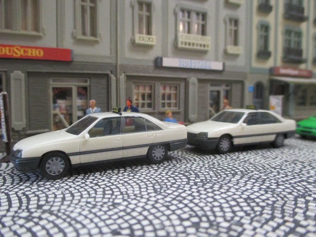 Opel Omega A - Herpa Taxi, Ophalen of Verzenden, Nieuw, Auto, Herpa