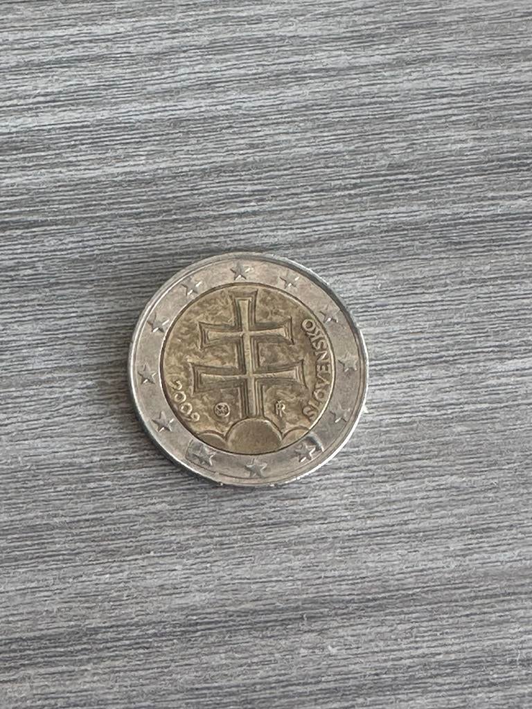 2 euro munt Slowakije 2009, Ophalen of Verzenden, Slowakije, 2 euro, Losse munt