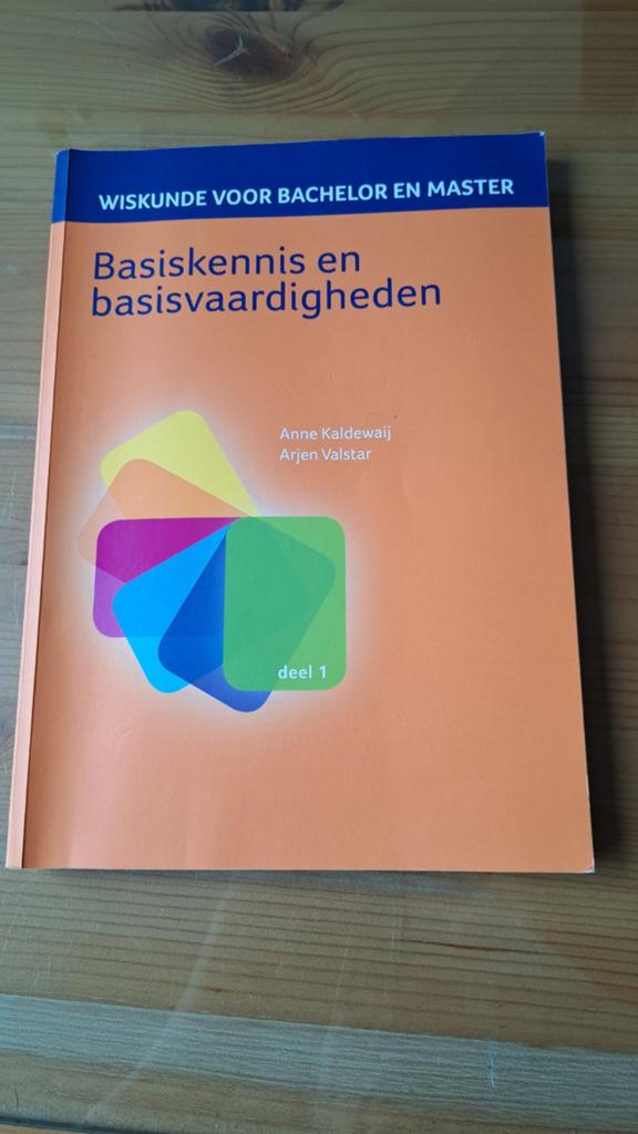 Anne Kaldewaij - Basiskennis en basisvaardigheden, Gelezen, Ophalen of Verzenden, Anne Kaldewaij; Arjen Valstar, Nederlands