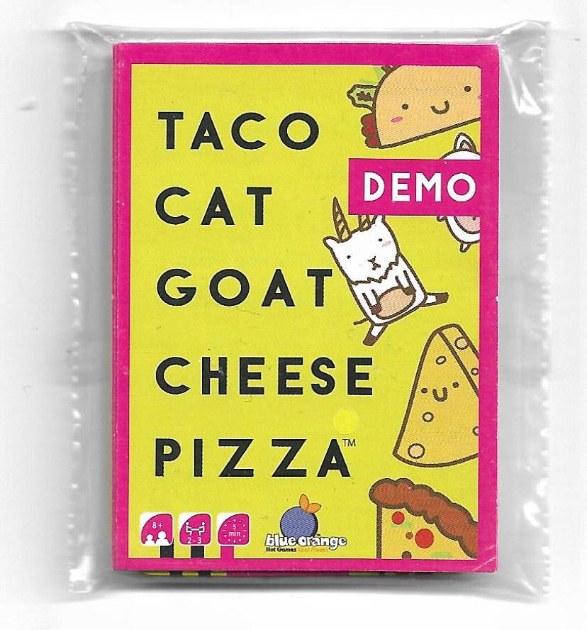 Demo-spel Taco Cat Goat Cheese Pizza, Verzenden, Nieuw, Blue Orange Games