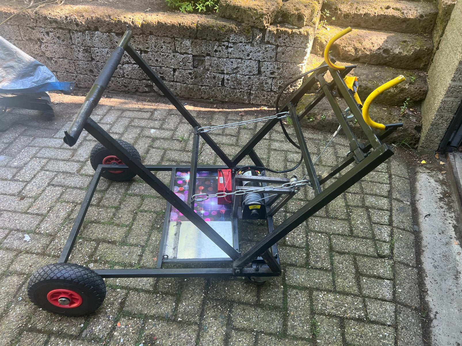 Electrische pitkar, Sport en Fitness, Karting, Ophalen, Zo goed als nieuw, Onderdelen Kart