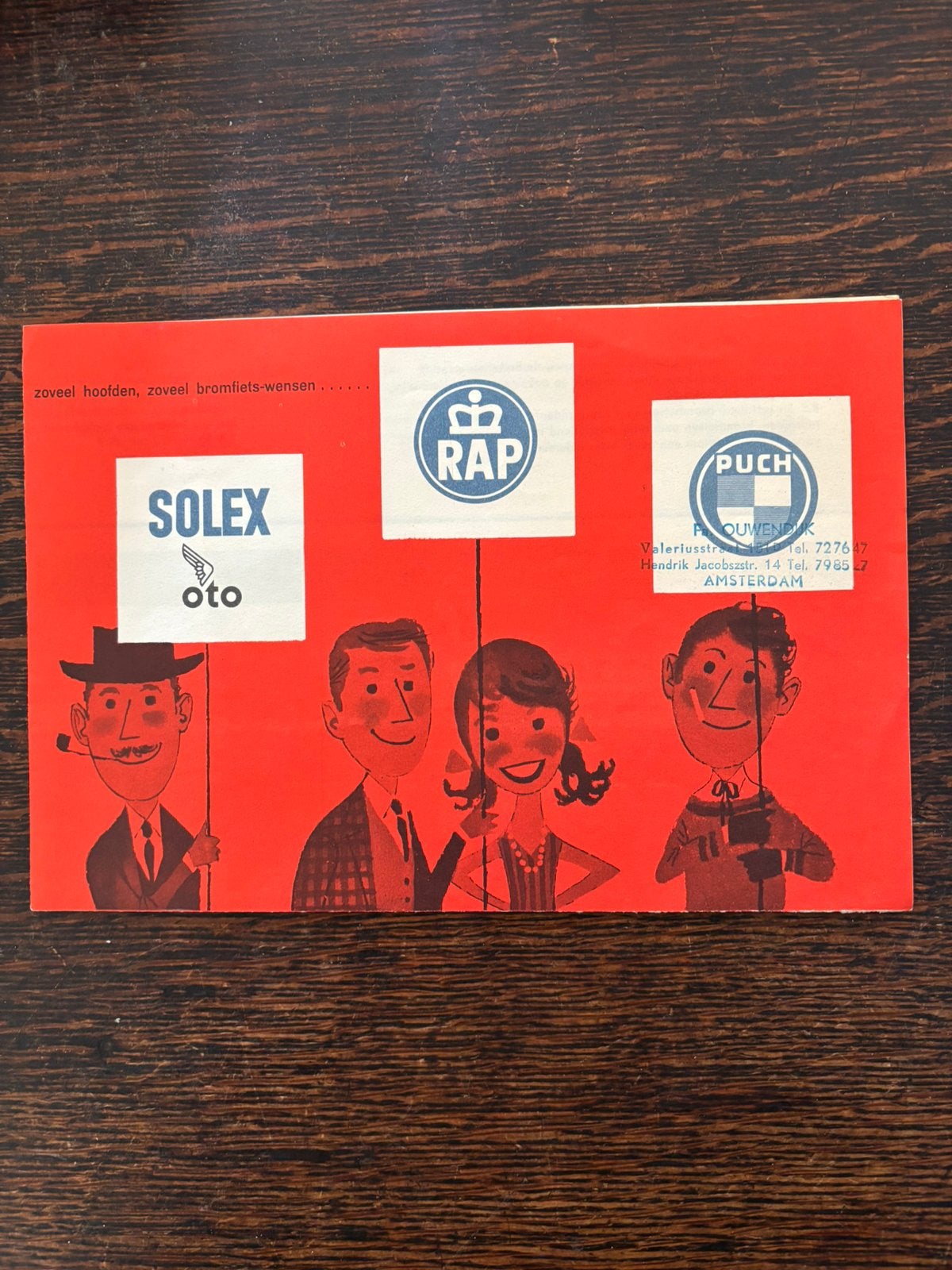 Puch Solex rap folder, Ophalen of Verzenden, Gebruikt