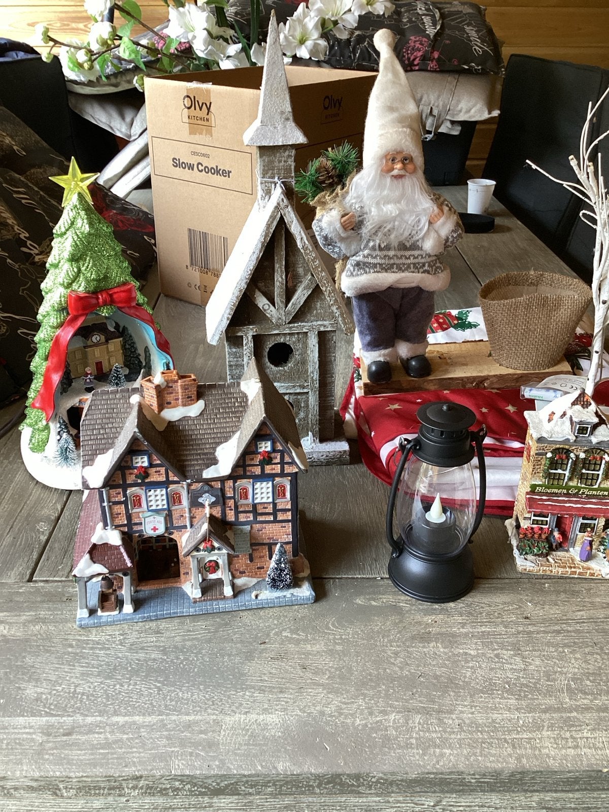 Div. Kersthuisjes., Ophalen, Gebruikt