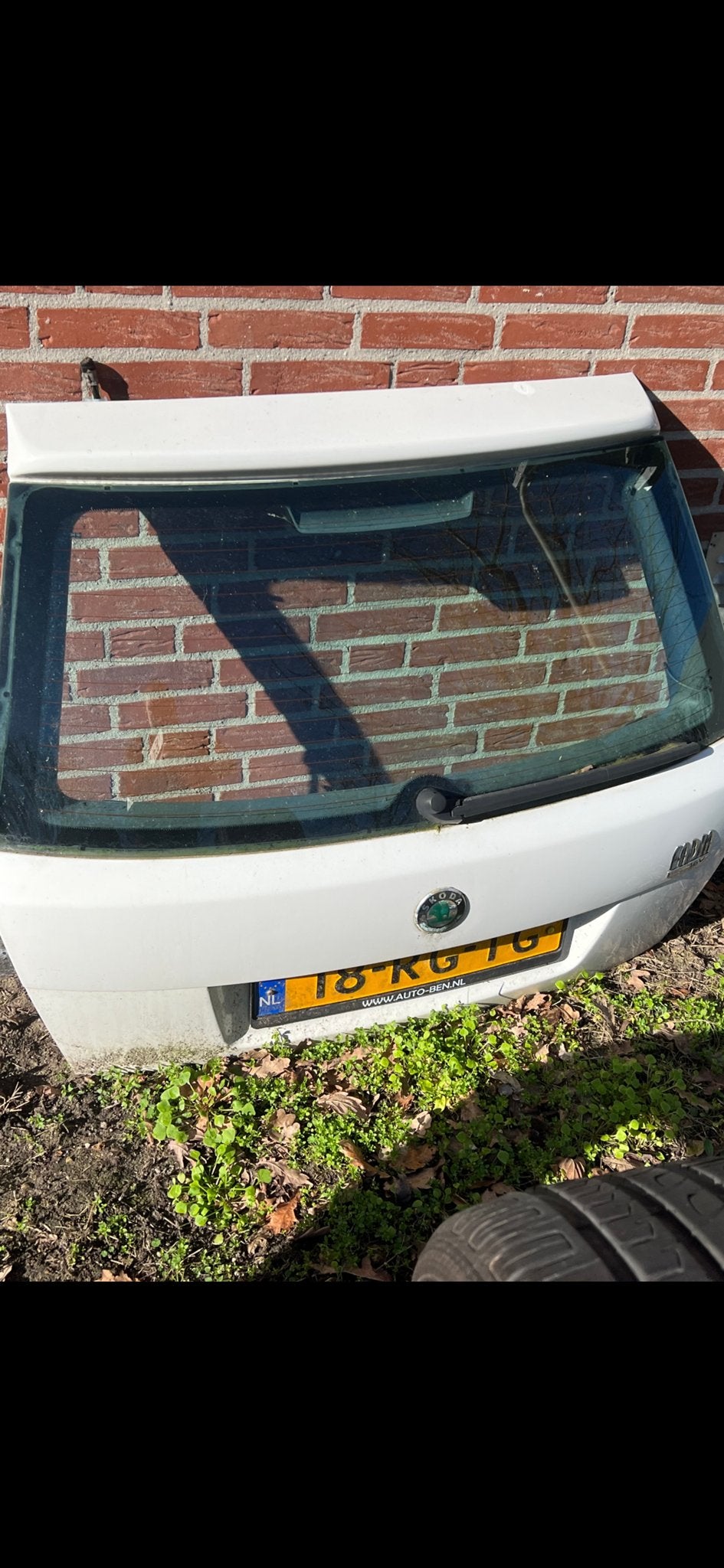 Achterklep Skoda Fabia 2012-2013, Ophalen, Gebruikt, Skoda, Achterklep
