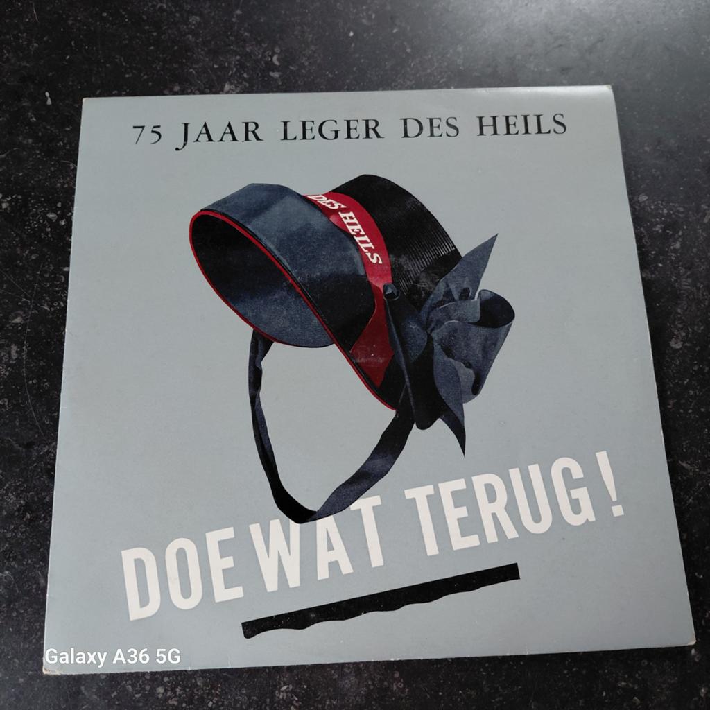 75 Jaar Leger des Heils - Doe Wat Terug! (LP), Gebruikt, Overige genres, Ophalen of Verzenden, Complilatie