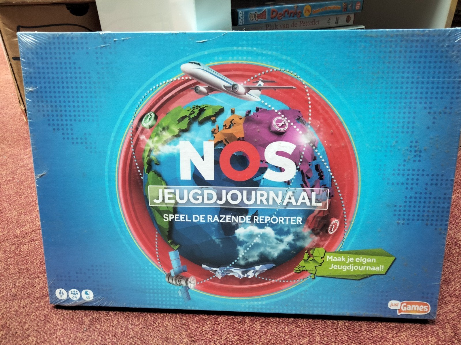 NOS jeugdjournaal speel de razende reporter, Ophalen of Verzenden, Nieuw