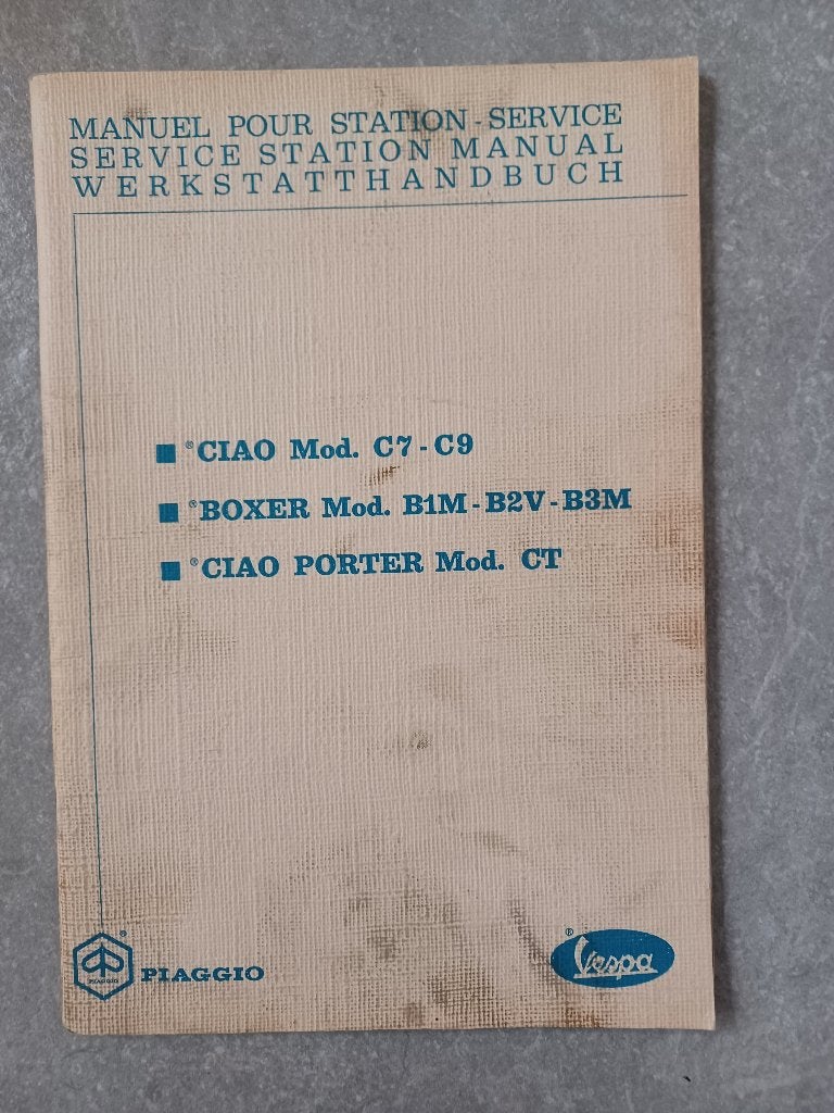 vespa ciao folder en werkplaatshandboek, Fietsen en Brommers, Ophalen of Verzenden, Gebruikt