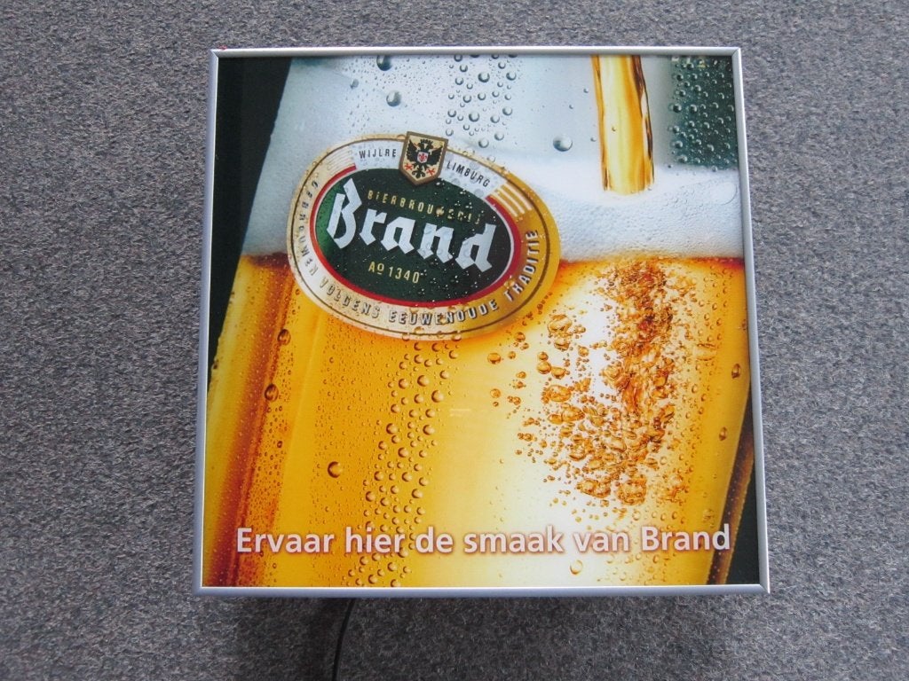 BRAND BIER LED LICHTRECLAME, Ophalen, Nieuw, Overige typen, Brand