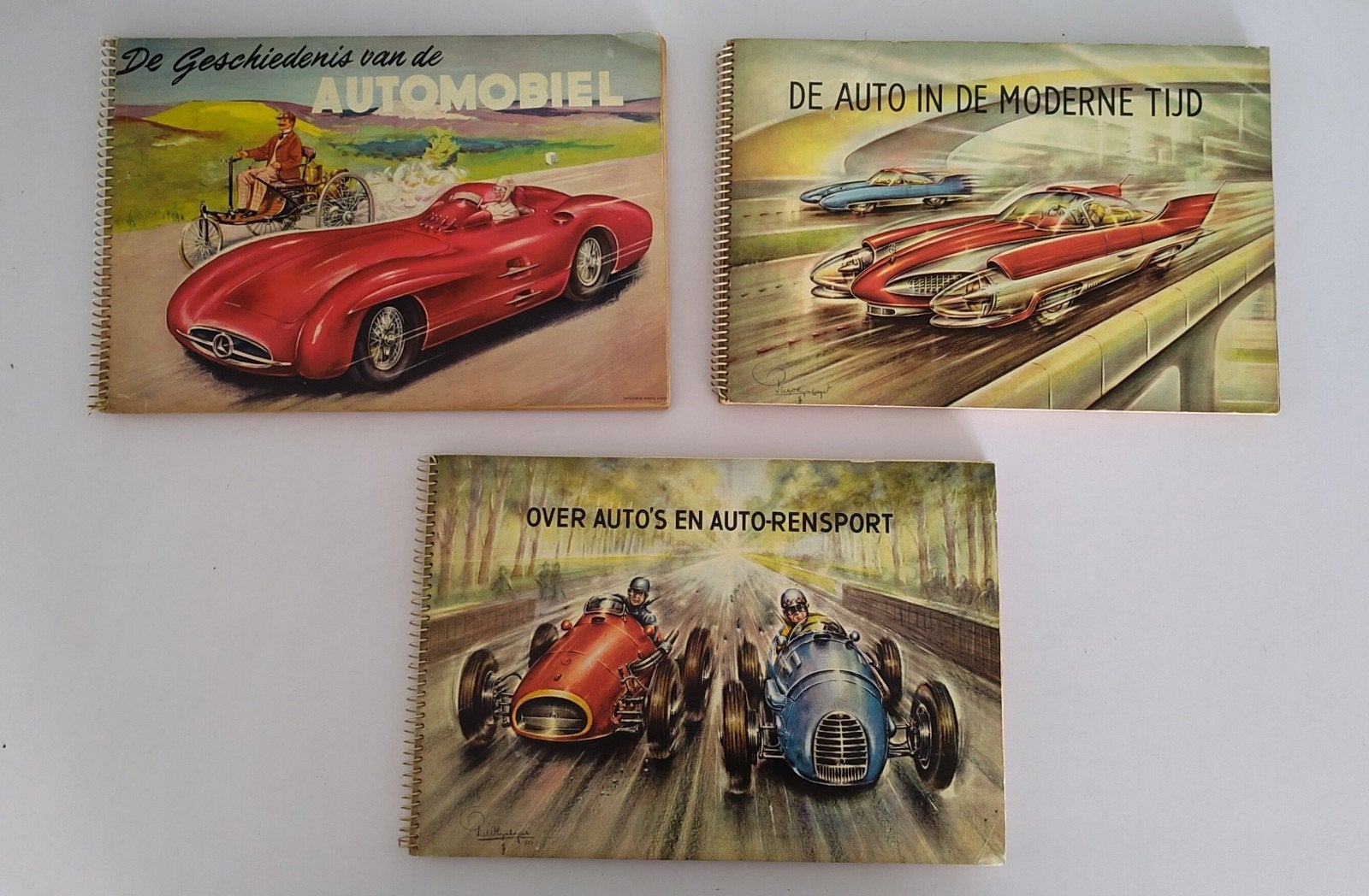 Full Speed albums: De Geschiedenis van de Automobiel (3), Boeken, Ophalen of Verzenden, Zo goed als nieuw, Algemeen, J.W. van Wamelen, Piet Olyslager