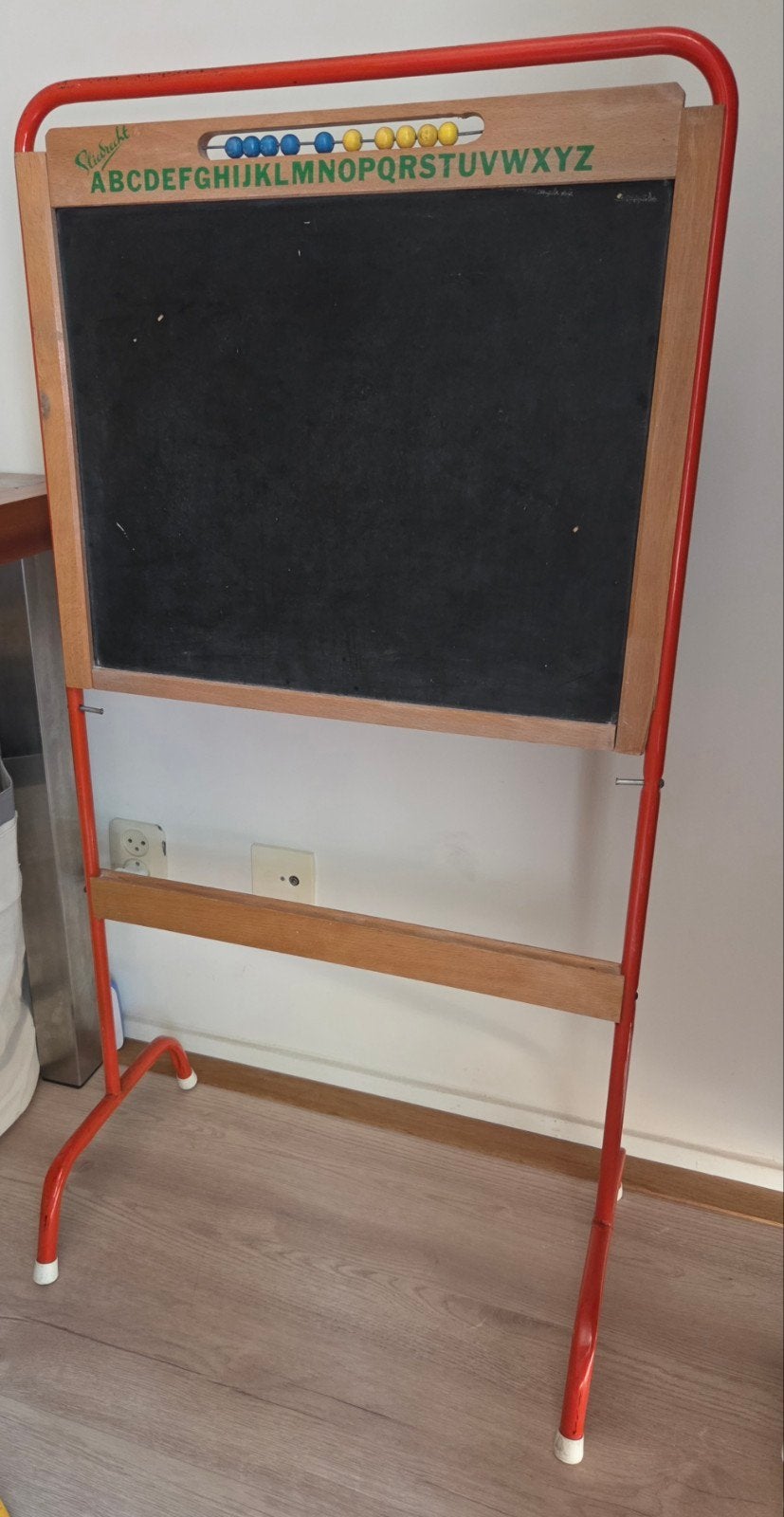 Schoolbord Sliedrecht krijt, Ophalen, Mobiel, Gebruikt, Krijtbord
