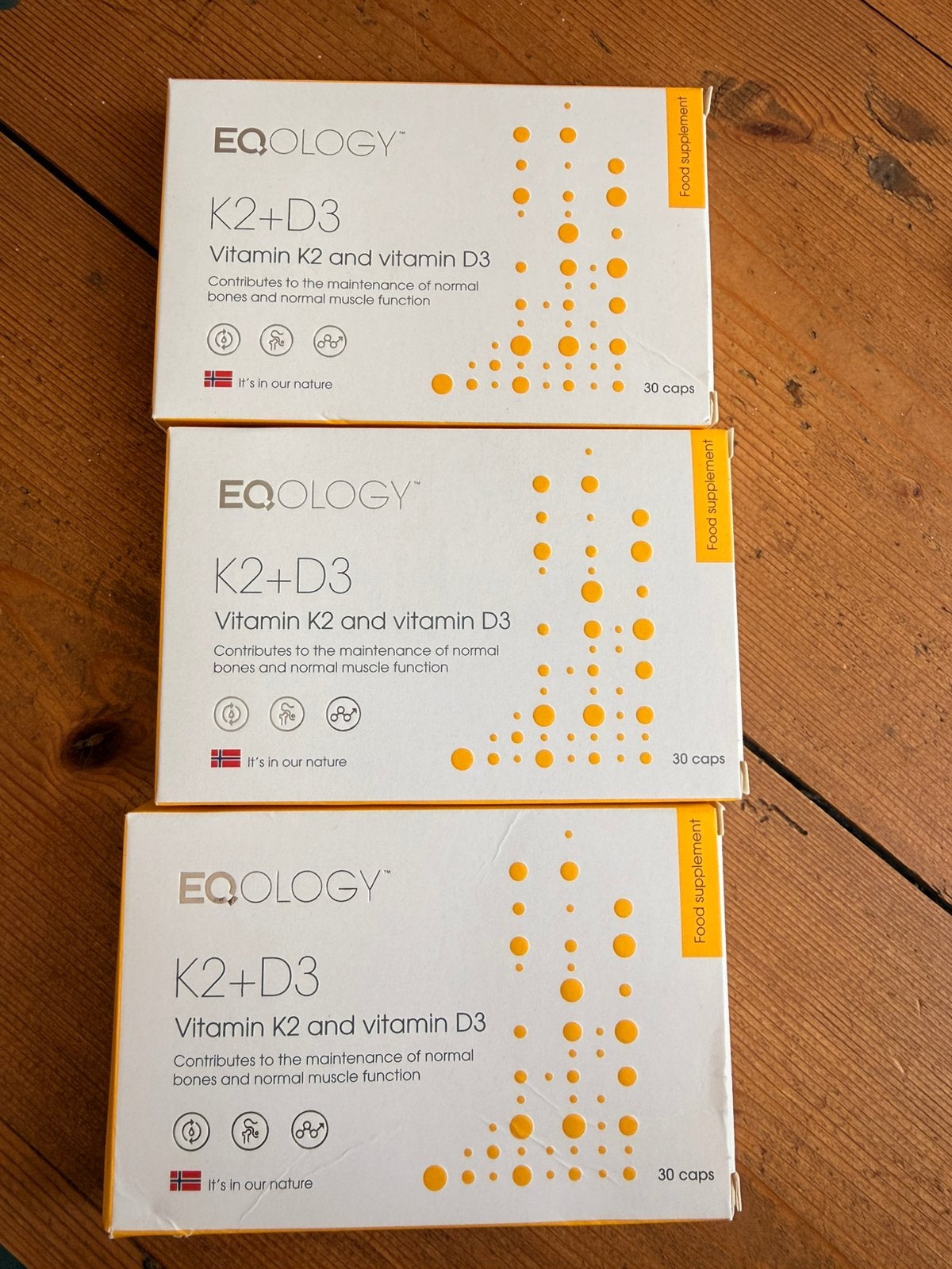 K2 + D3 Eqology 3x, Ophalen of Verzenden, Nieuw