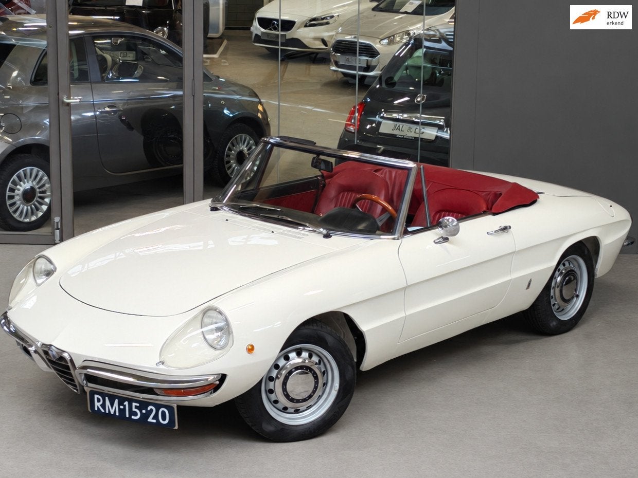 Alfa Romeo SPIDER Duetto, Auto's, Gebruikt, 4 cilinders, Spider, Wit