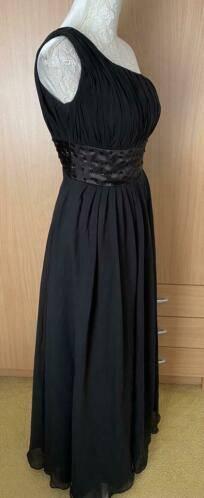 Lange jurk maat S, Kleding | Dames, Gelegenheidskleding, Overige typen, Zwart, Ophalen of Verzenden, Zo goed als nieuw