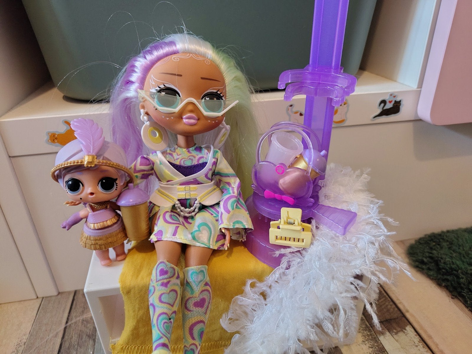 Glow in de dark lol pop., Kinderen en Baby's, Speelgoed | Poppen, Ophalen of Verzenden, Gebruikt, Overige typen