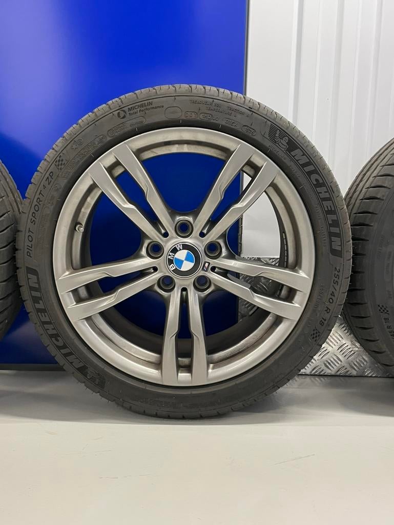 18 inch originele BMW breedset velgen 441M /Michelin banden, Auto-onderdelen, Banden en Velgen, Ophalen, 18 inch, Gebruikt, Personenwagen