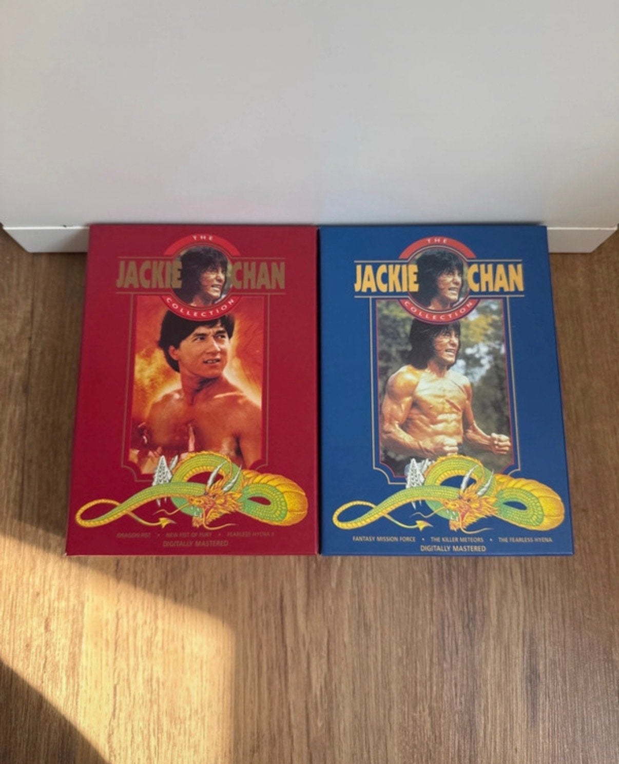 Jackie Chan Collection - 2 boxsets, Cd's en Dvd's, Engels, Nederlands, Actiethriller, Ophalen of Verzenden