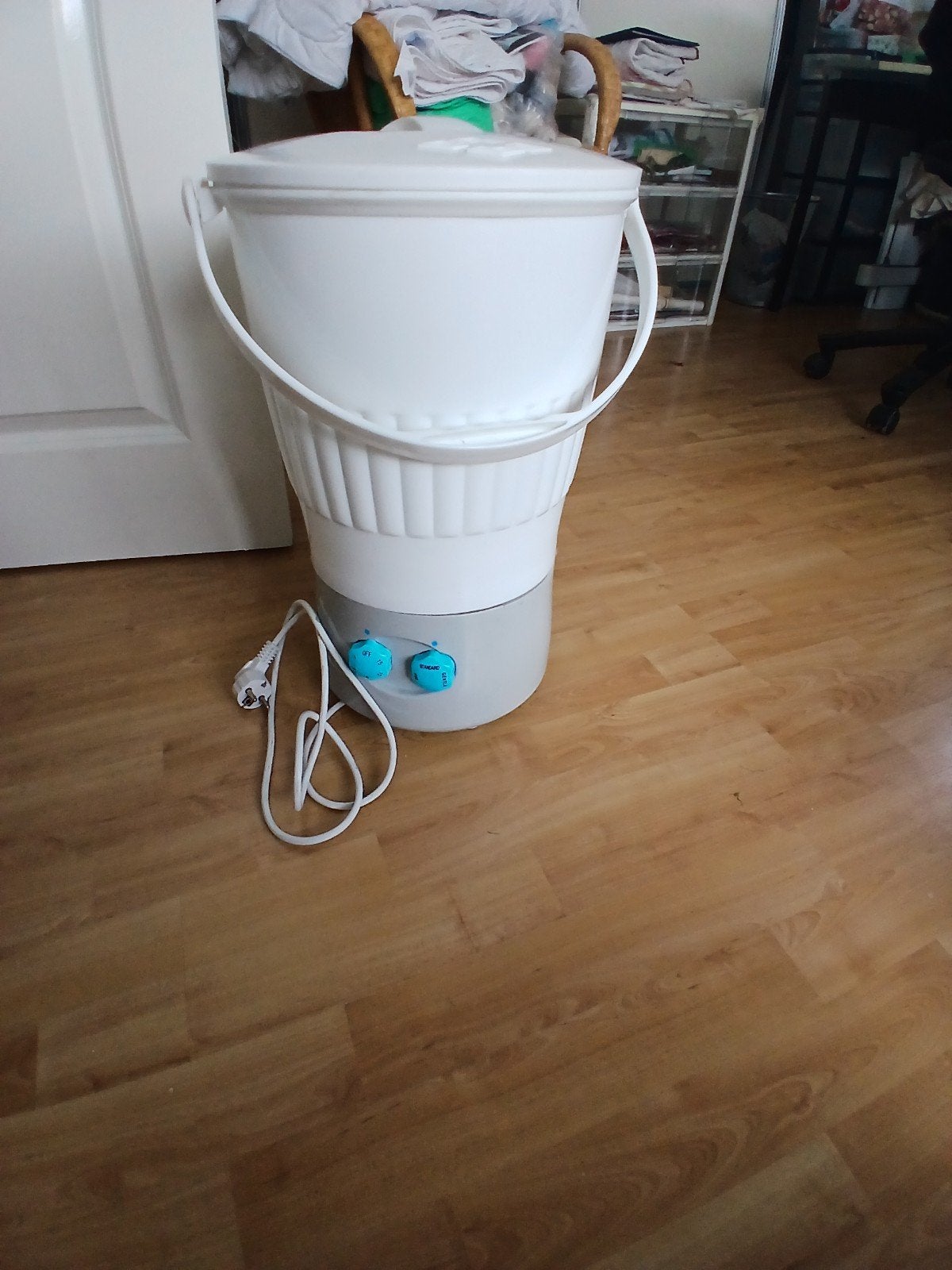 Camping wasmachine, Ophalen, Zo goed als nieuw