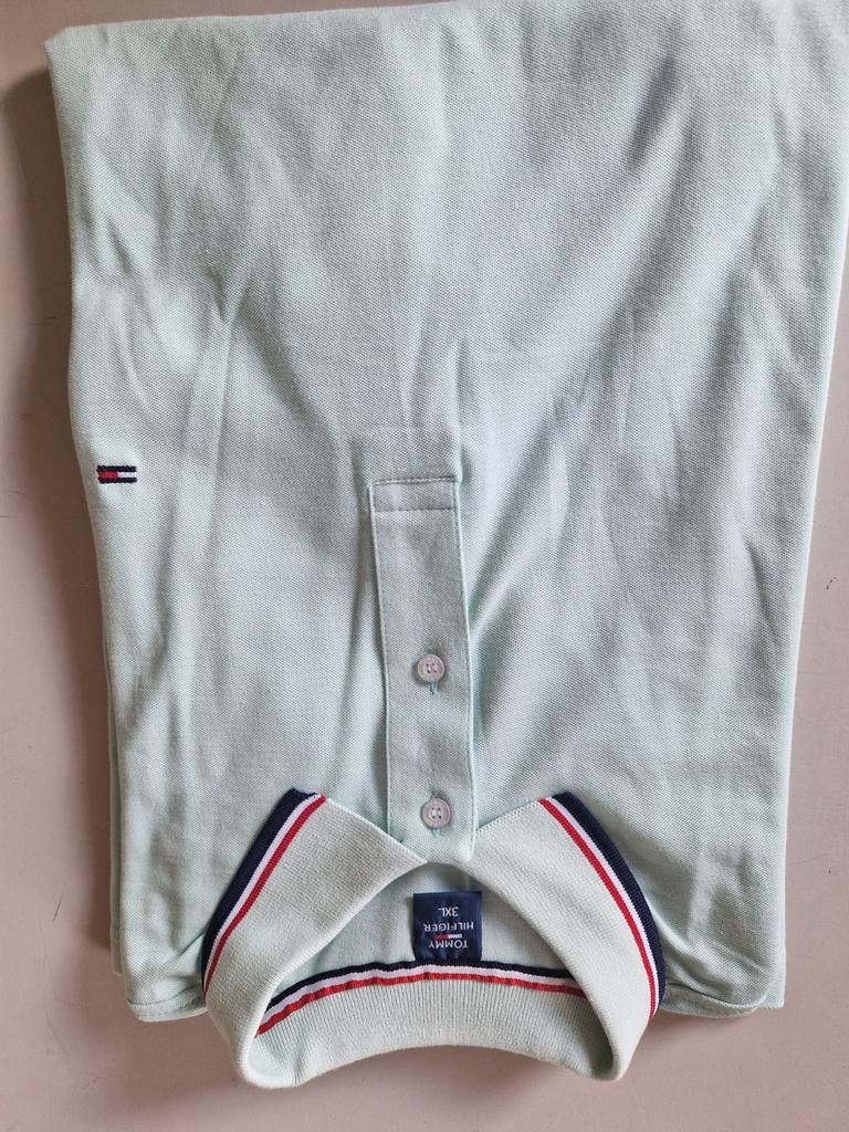 Tommy Hilfinger polo, Kleding | Heren, Polo's, Ophalen of Verzenden, Zo goed als nieuw, Overige maten, Groen