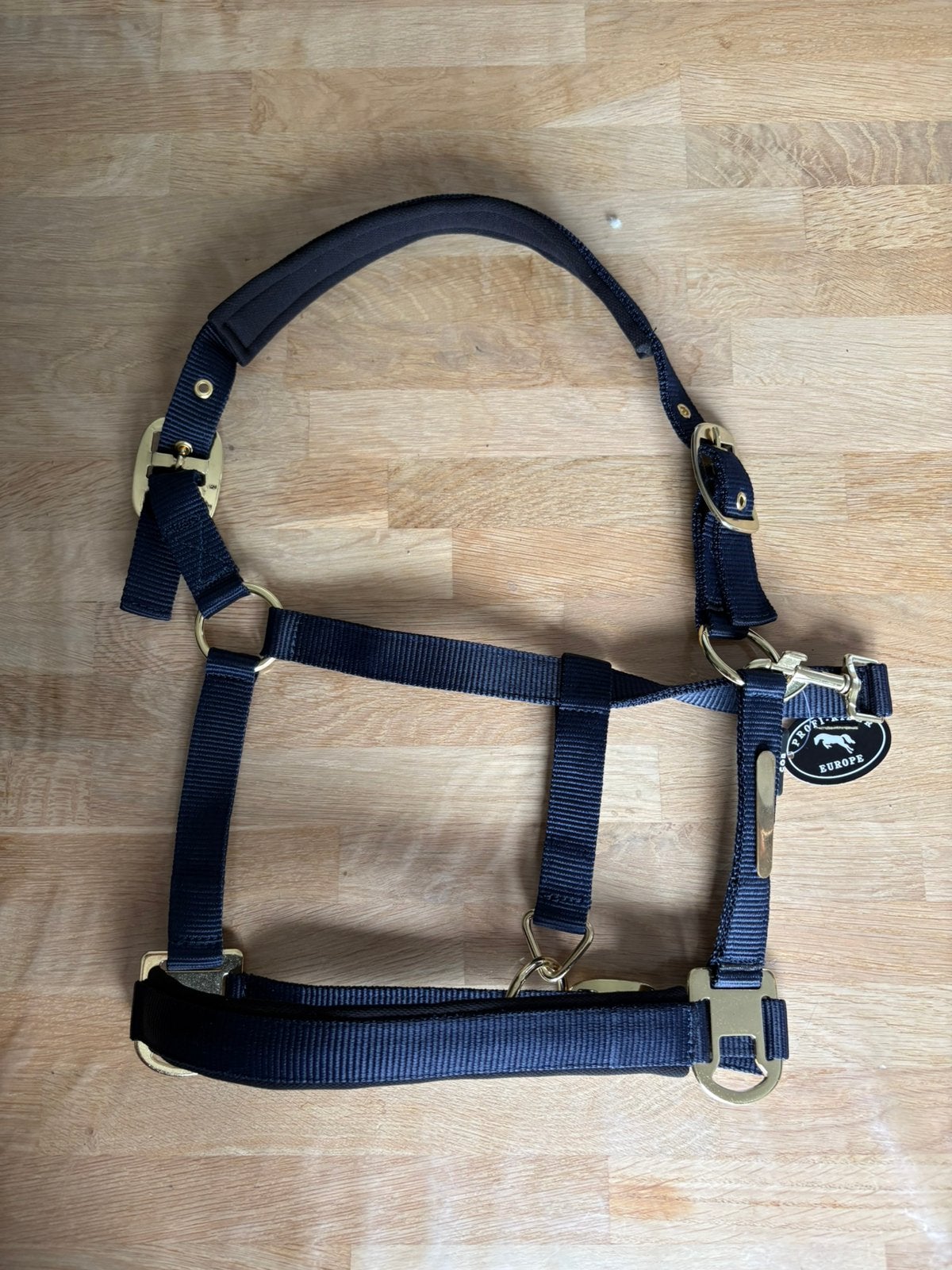 Luxe halster van Profi Rider, donkerblauw - NIEUW, Ophalen of Verzenden, Nieuw