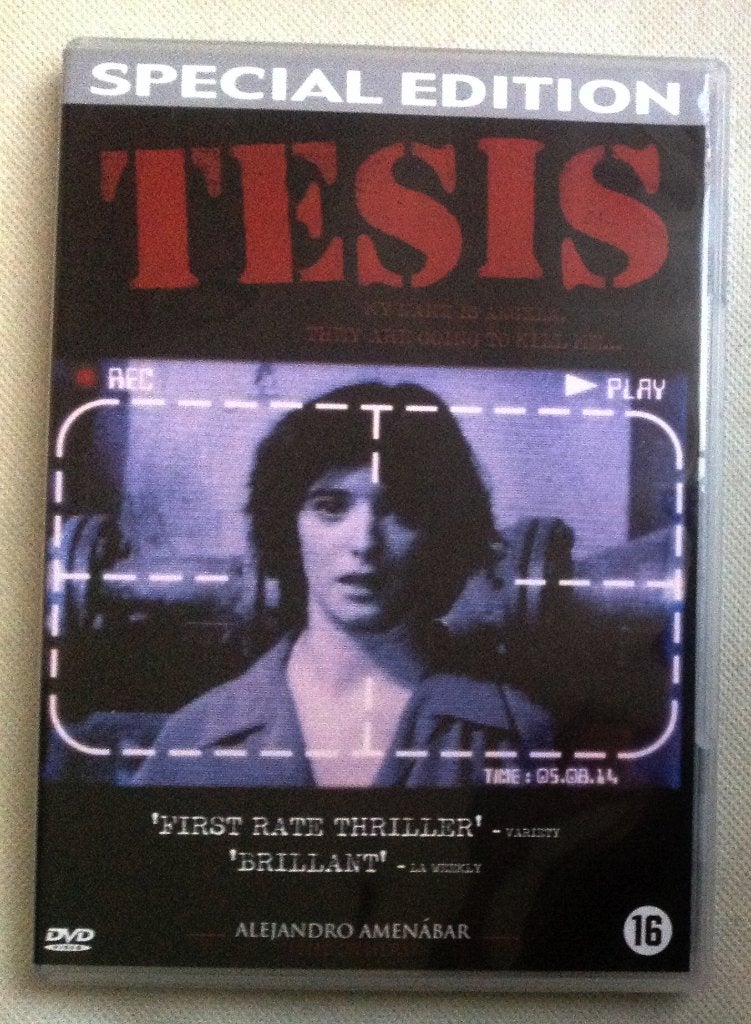 Tesis Alejandro Amenábar, Thriller, Gebruikt, Vanaf 16 jaar, Verzenden