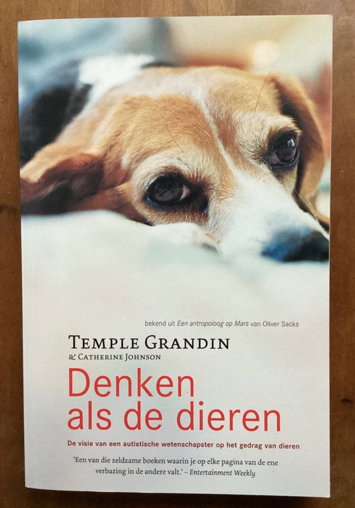 Denken als de dieren - Temple Grandin, Ophalen of Verzenden, Gelezen, Overige diersoorten, Temple Grandin