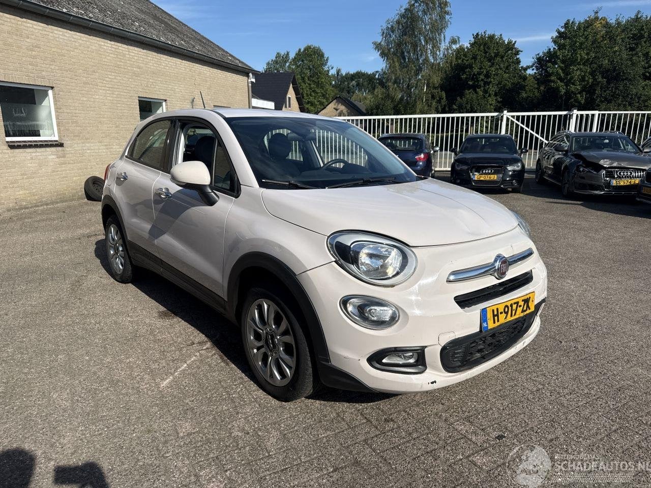 Fiat 500X 1.4 T M-Air Lounge (bj 2016), Auto diversen, Schadeauto's, Webaccessibility@stellantis.com, Stellantis N.V., Handgeschakeld
