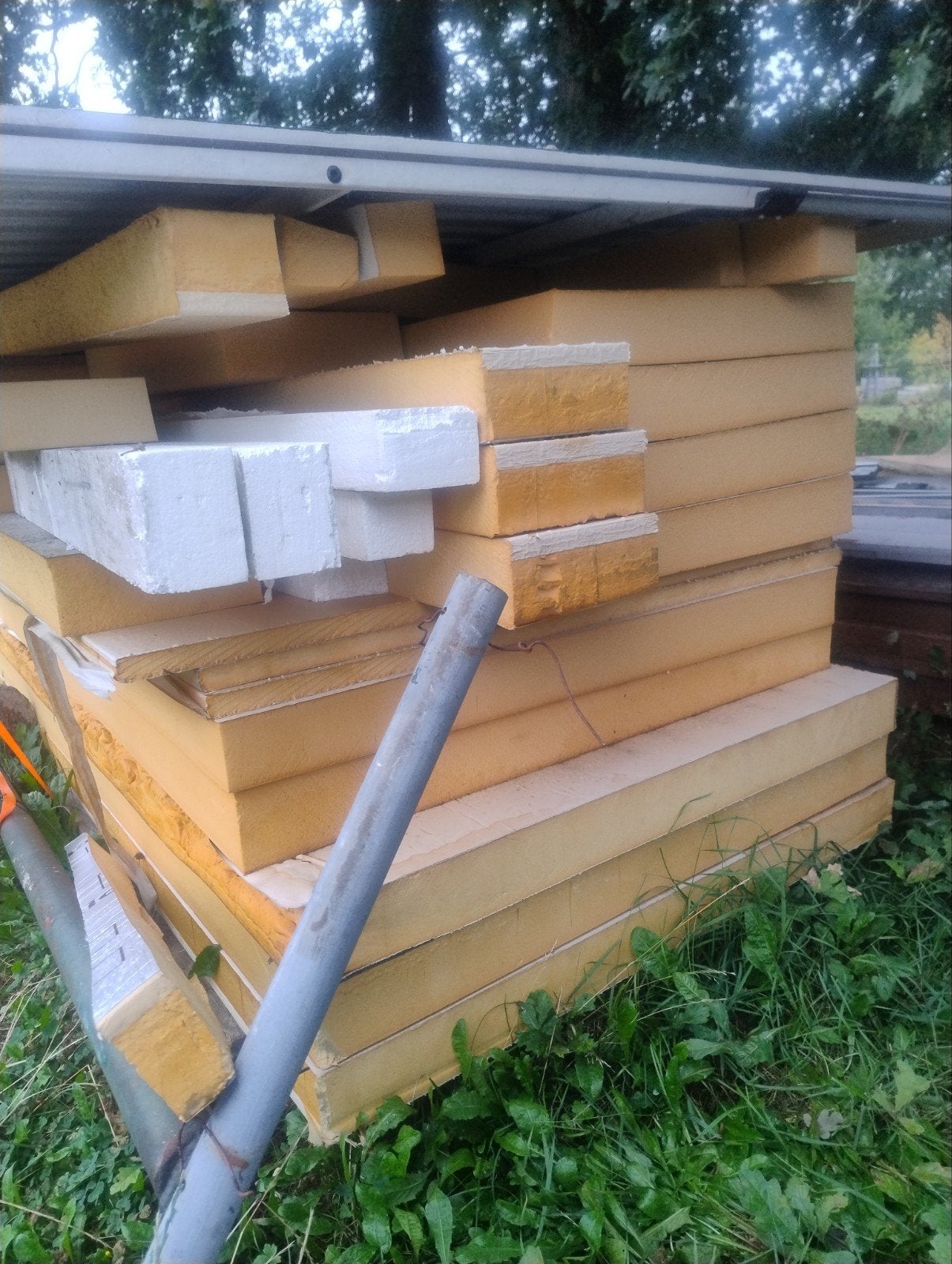 te koop pir isolatieplaten, Ophalen, Zo goed als nieuw, Hardschuim (Pir), 15 m² of meer