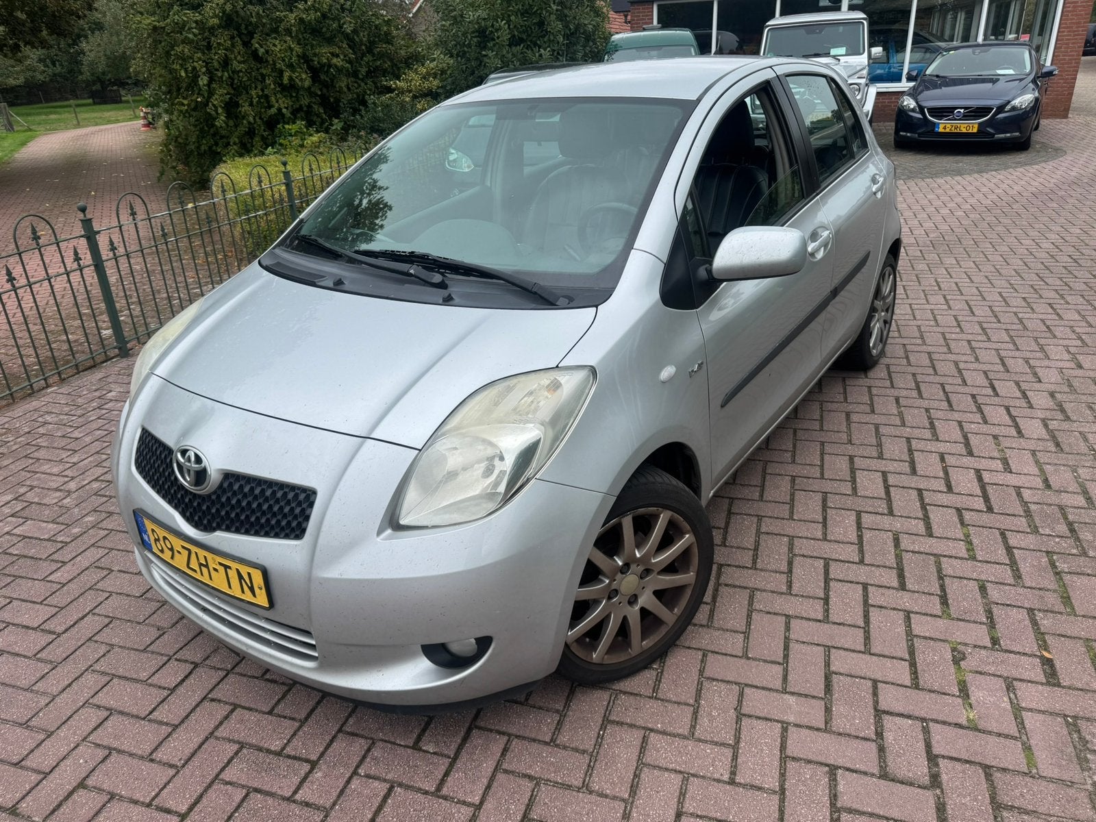 Toyota Yaris 1.4 D-4d 5DR Tera 2008 *EXPORT, Voorwielaandrijving, Zwart, 4 cilinders, 96 €/maand