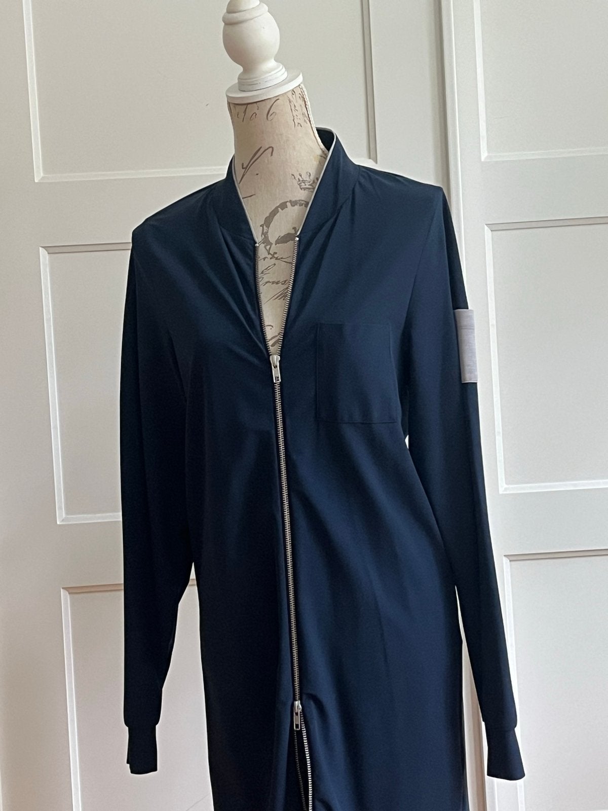Penn & Ink vest/jas maat 38, Verzenden, Zo goed als nieuw, Maat 38/40 (M), Blauw