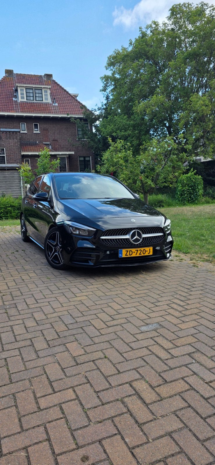 Mercedes-Benz B-Klasse B180 100KW 2019 Zwart, Auto's, 136 pk, Zwart, 4 cilinders, 700 kg