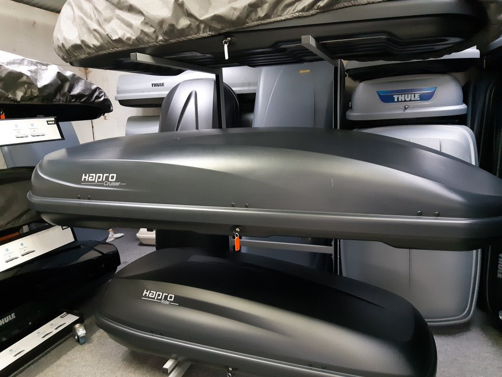 Hapro dakkoffer Cruiser 10.8 mat zwart 600 ltr., Auto diversen, Dakkoffers, Ophalen, Info@vdlhapro.com, Fleerbosseweg 33, 4421 RR Kapelle, Nederland