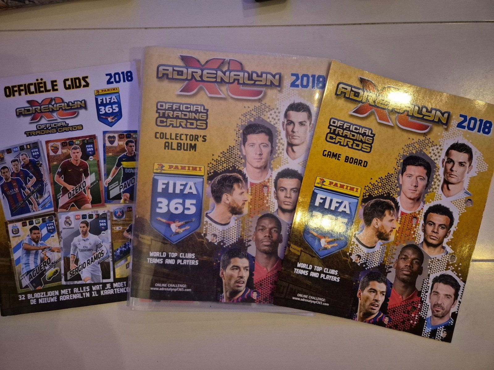 Grote collectie FIFA 365 Adrenalyn XL voetbalplaatjes, Ophalen of Verzenden, Zo goed als nieuw, Buitenlandse clubs, Poster, Plaatje of Sticker