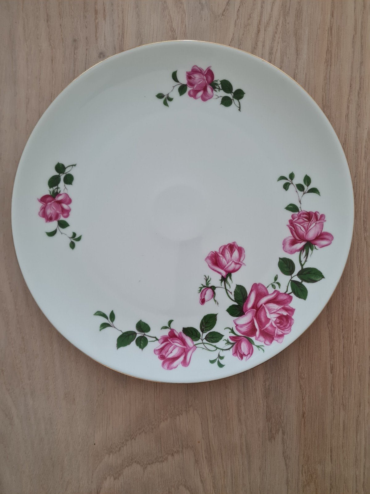 vintage taartplateau rozen Bavaria  Germany, Antiek en Kunst, Ophalen of Verzenden