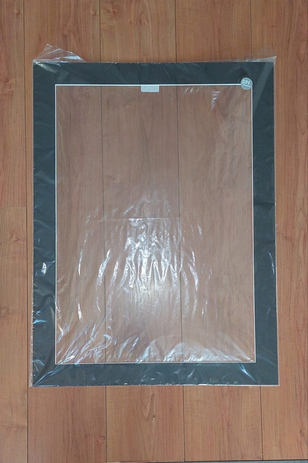 Passe-partout Zwart Standaard (Witte kern) 60x80 cm, Ophalen, Nieuw, Papier/karton, Zwart