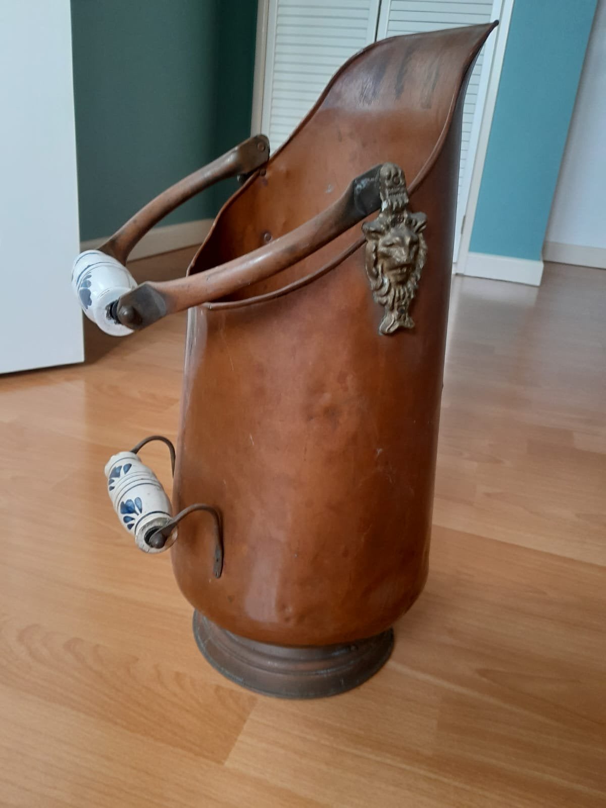 Koperen helmkit, Ophalen, Gebruikt, Overige materialen