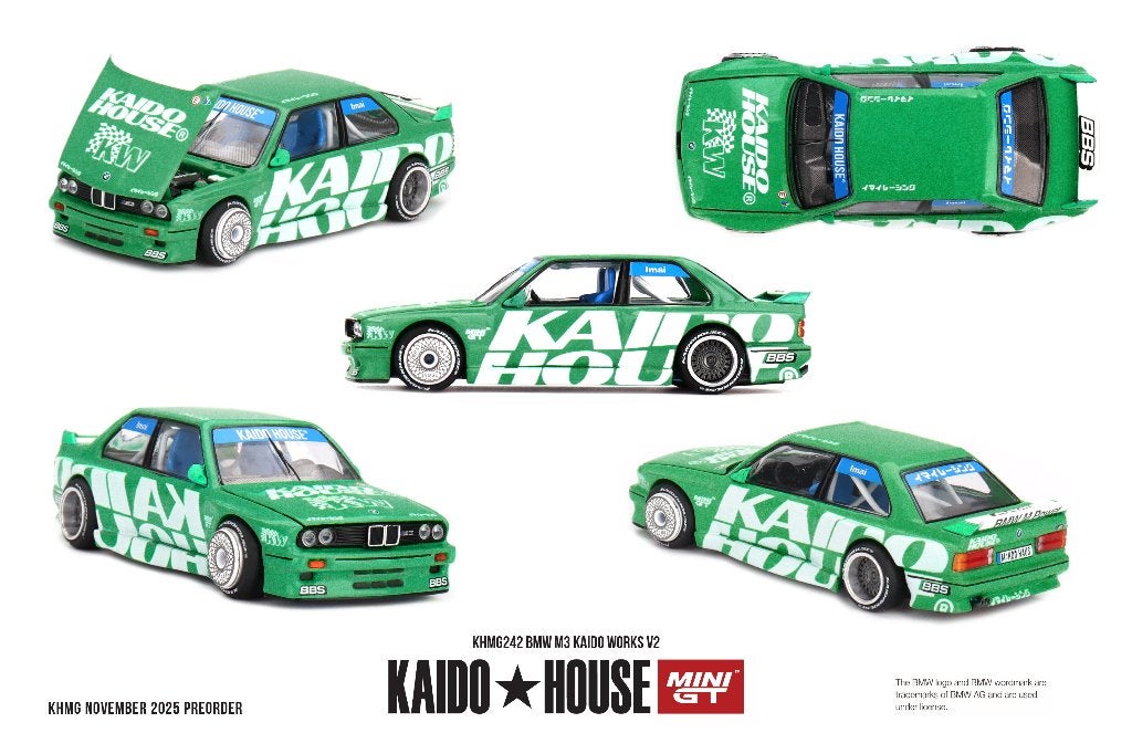 Mini GT Kaido House BMW M3 Kaido Works V2, Www.rubensmodelautos.nl, Auto, Nieuw, Ophalen of Verzenden