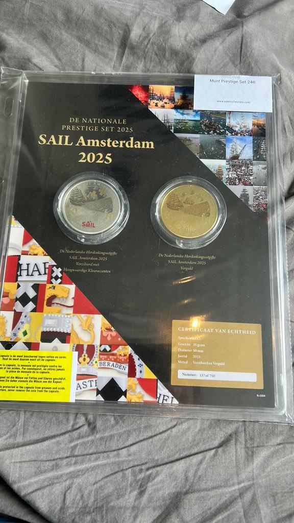 Sail Amsterdam 2025, Ophalen of Verzenden, Nederland, Munten