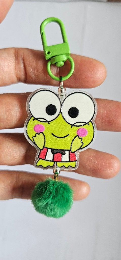 Cute Big Cheek Keroppi Phone Charm, Ophalen of Verzenden, Nieuw, Overige typen