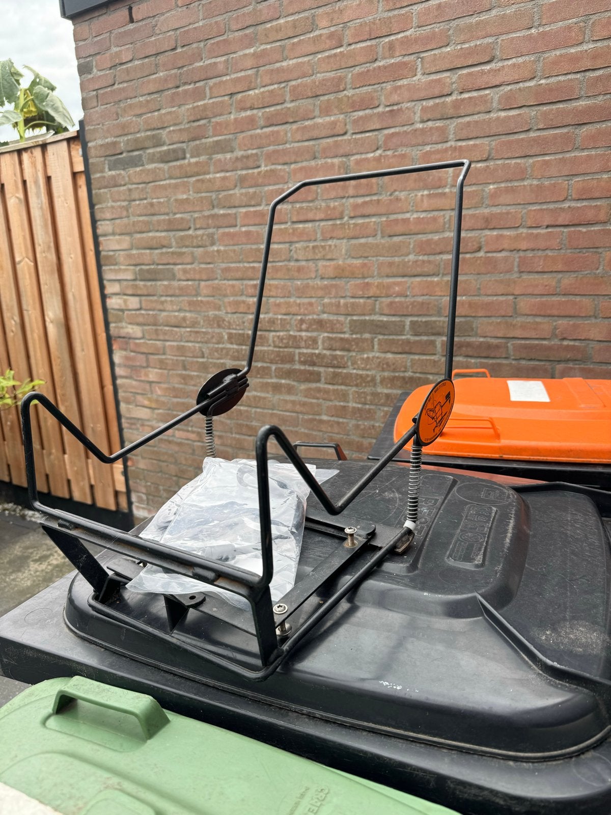 Steco Baby-Mee fietsdrager voor kinderzitje, Ophalen of Verzenden, Gebruikt, Achterzitje