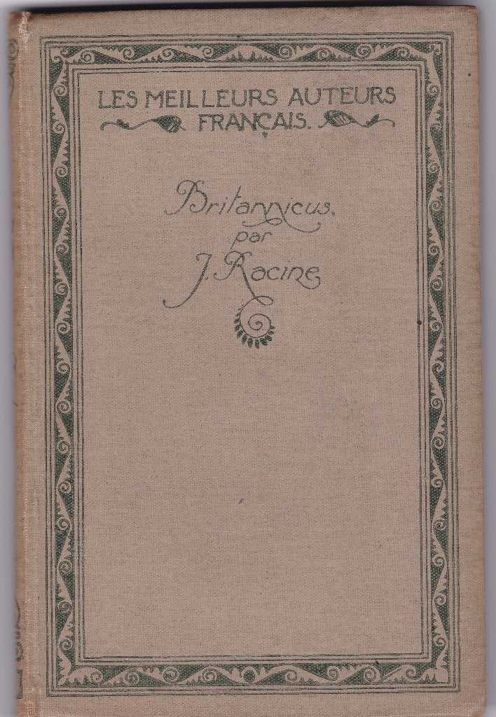 Racine, Jean - Britannicus (Franstalig) !!, Ophalen of Verzenden, Gelezen, Racine, Jean