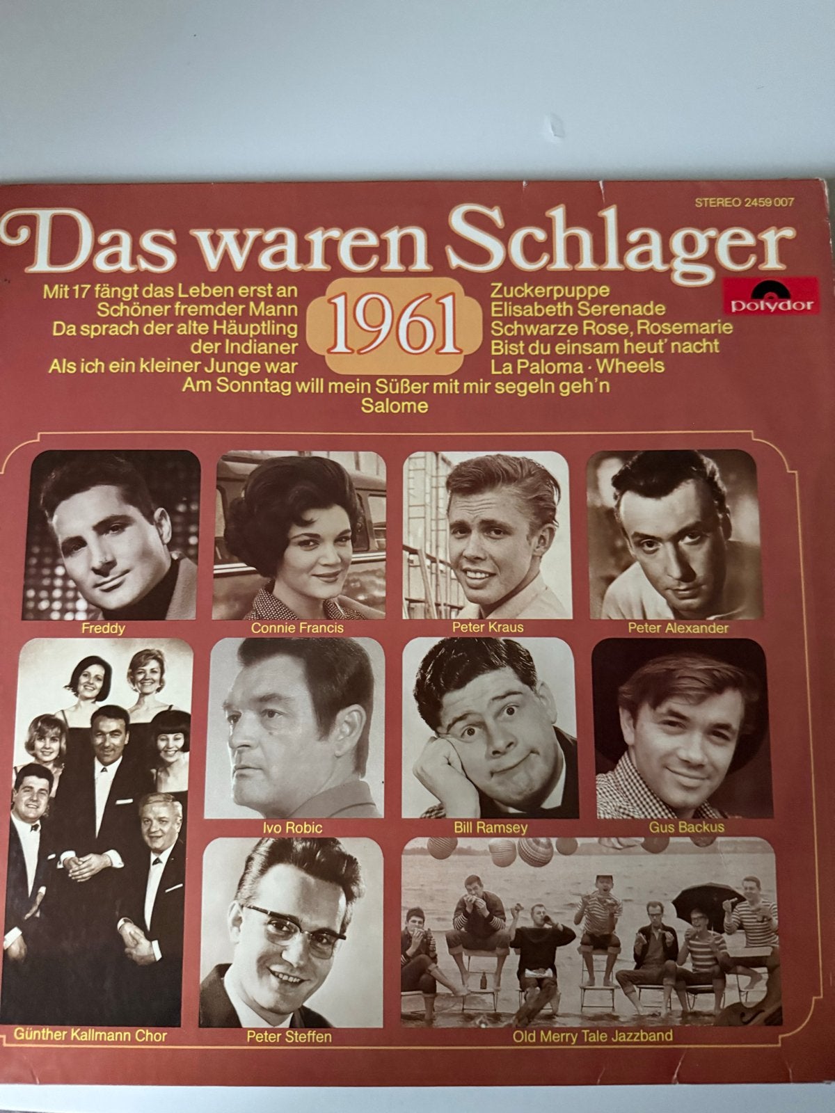 Das waren Schlager - 1961 (Polydor LP), Ophalen of Verzenden, Gebruikt, Verzamelalbum, Schlager