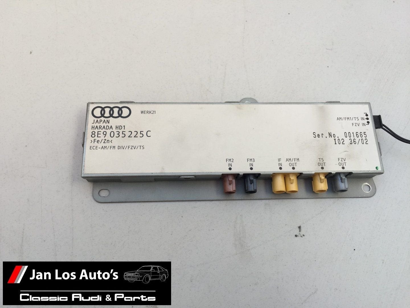 Antenneversterker Audi A4 B6 ('02-'06) 8E9035225C, Ophalen of Verzenden, -, -, -