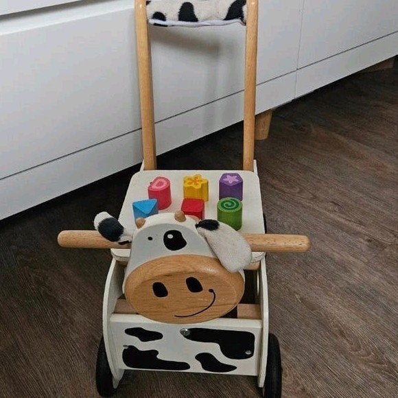 Houten loopwagen van Im Toy, Ophalen, Gebruikt, Duw- of Trekspeelgoed