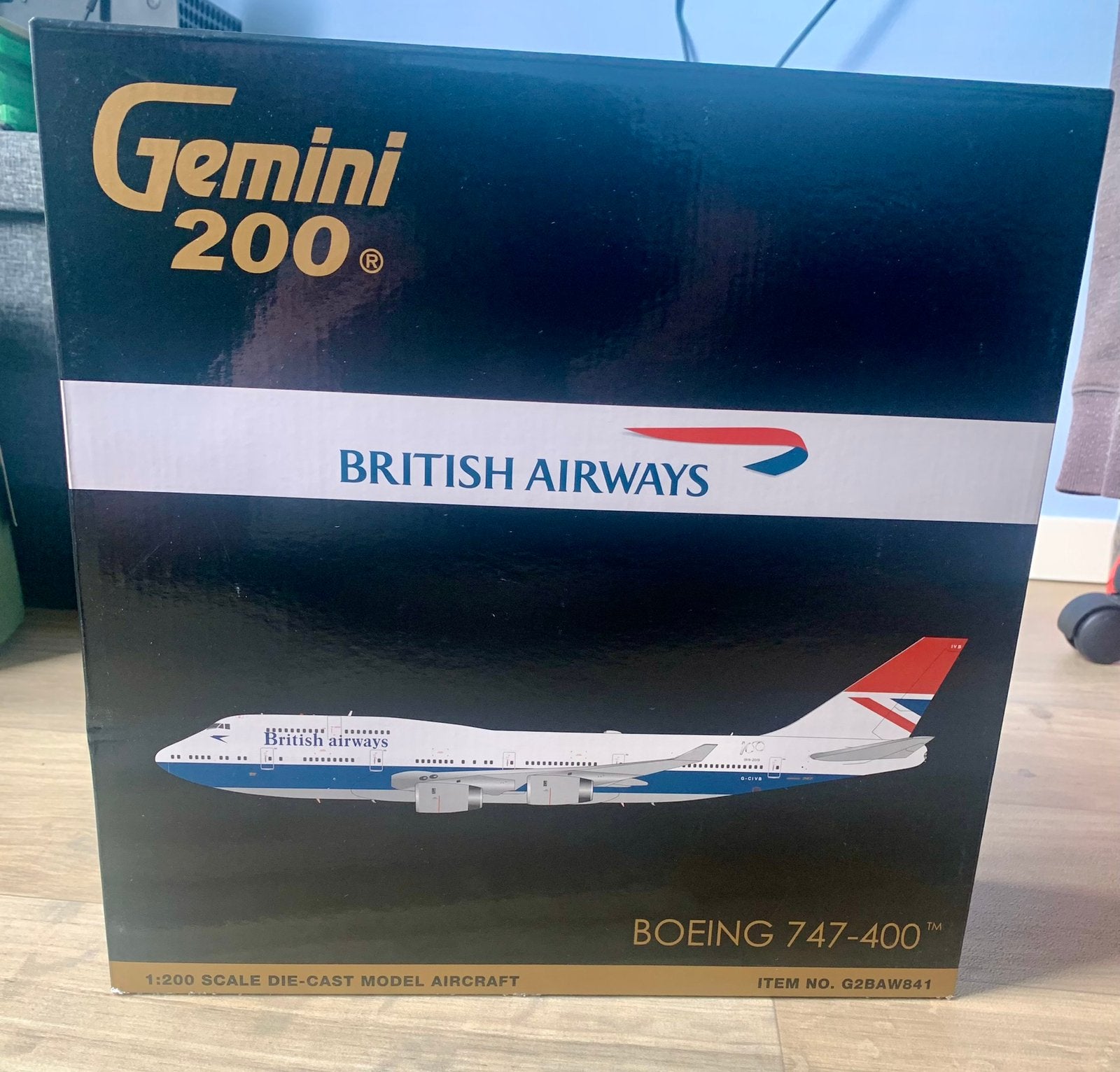 British Airways Boeing 747-400 ‘Negus’, Ophalen of Verzenden, Nieuw, Schaalmodel