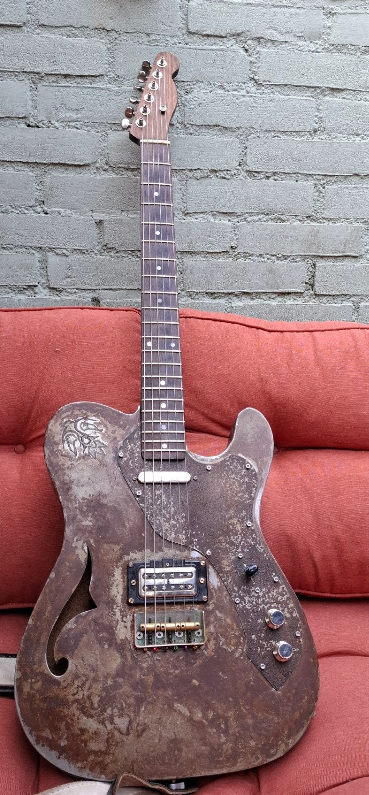 Steelcaster, Ophalen of Verzenden, Gebruikt, Hollow body, Overige merken